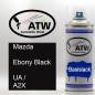 Preview: Mazda, Ebony Black, UA / A2X: 400ml Sprühdose, von ATW Autoteile West.